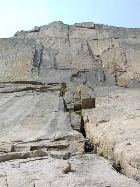 kevin on the first pitch of crack of delight.  the photographer  was Erich Myers.