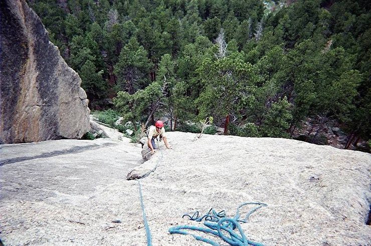 2nd pitch of Magical Chrome Plated...  P1 and P2 can be combined with a 60m rope.