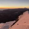 Potosí summit ridge at sunrise, Aug 2019.