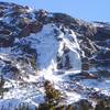 Reflections from the approach to Black Lake.  Long's Peak's [W] face is hidden just over the ridge.