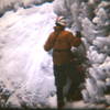 Bill Phillips climbing in Flume Gorge 1967.(from Super-8 movie film) Probably in the area left ("upstream") of the climb listed as "Backflow".  In 1969 Bill was going to be the assist. leader of the American Dhaulagiri expedition but decided against it.