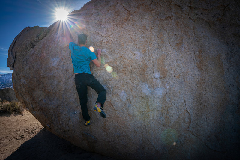 Burst on the Birthday Boulder