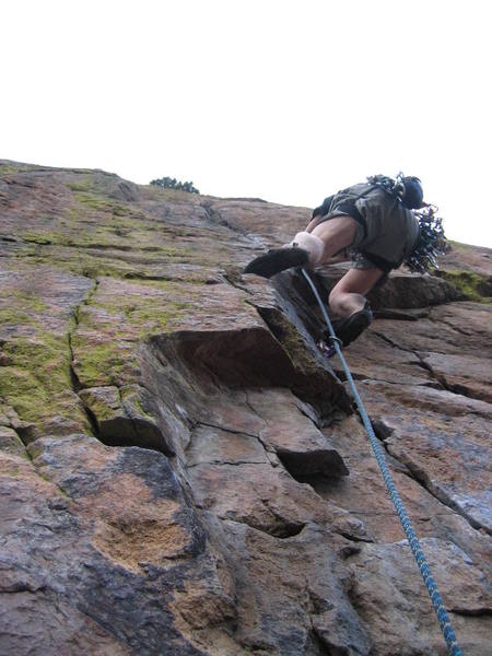 Nice ass, but an even nicer lead up the start of pitch two. Shawn "sacks up" and takes it on.