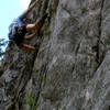 Lon Black leads the first pitch of Hunky Monkey on Sunday, July 11, 2004.