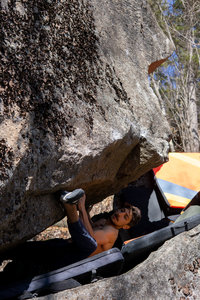 Dominic on the start holds