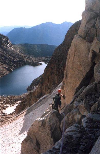 Nils Albert on the extra approach pitch, pretty scenery.