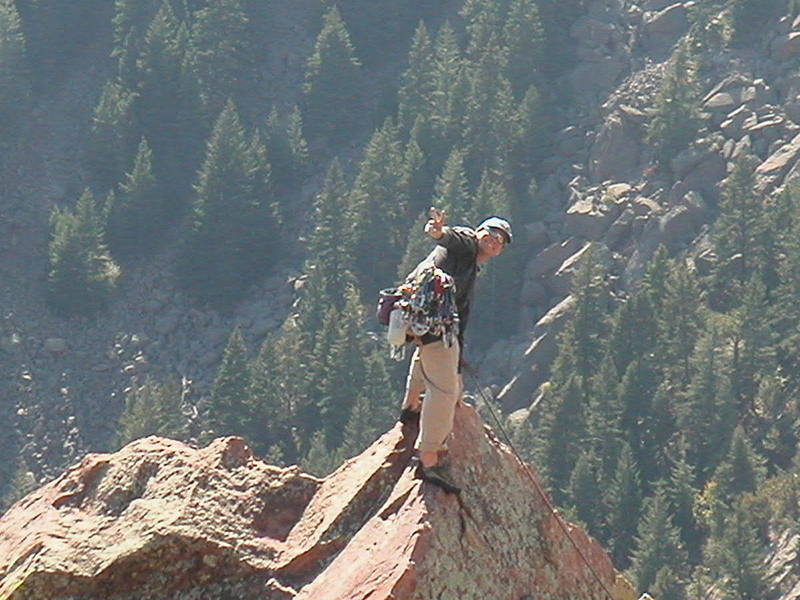 On top of the Yellow Spur-photo by Paul Rey