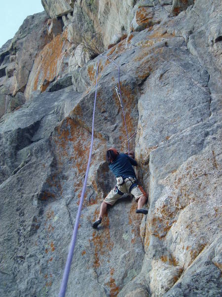 Starting the crux section.