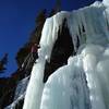 The ice pillar shown is on the far left side of the Crypt.