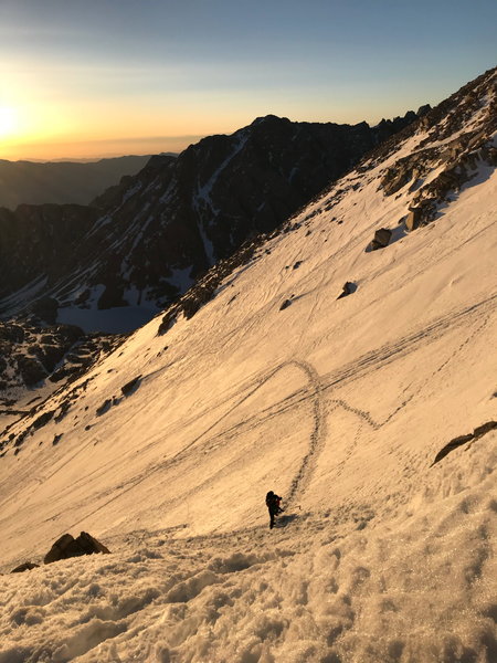 Top of the gulley after some hard trekking and sketchy mix-climb_Baboon Outdoors