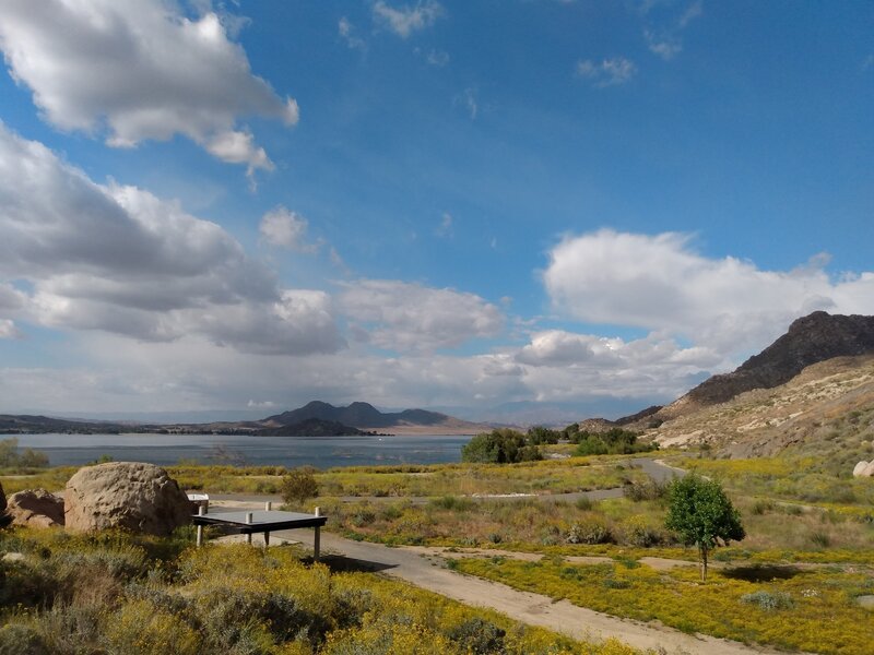 Springtime at Big Rock, Lake Perris SRA