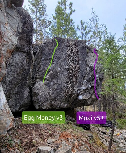 Egg Money, Moai