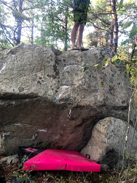 Bouldering in Plymouth Pinehills, South Shore, Cape, and Islands