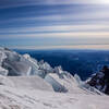 Looking out from the Ingraham Glacier Route