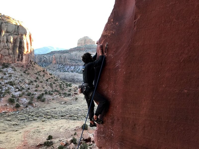 Fancy dancin' on a fantastic route. Photo by Micah Tedeschi