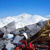 A view of Mt. Yale from atop the Continental Divide, June '75.