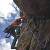 Finger crack crux bulge.