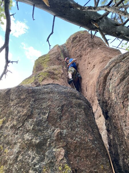 Bill Wright in West Slot, with permission from Chris Weidner.