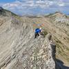 North ridge 
<br>
Matthes crest
<br>
Photo by David Valdes