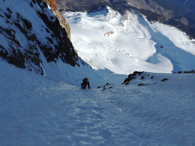 Soloing the NFRG upper ice step