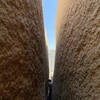 JT at the base of the chimney. Lots of texture and features on the inside. Awesome chimney that's great on hot days.