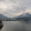 Looking north toward Riva del Garda and the Arco Valley from the bike path that leads south on the lake's western shore