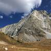 A profile of NW Buttress of Capitol Peak from the far side of the pass….