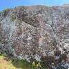 Hidalgo Traverse follows the obvious finger crack to the bodacious Undercling jugs. So fun! To the right a direct line up the wall is Too Much Nothing. Committing, scary, and a just go for it type problem for the bold.