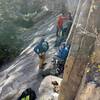 Two dudes in boulder canyon getting ready for Lurking Fear on 10/9/21.  The dude in the front and I are getting ready for another El cap route. Small world…. Good luck you two dudes!