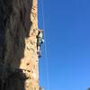 Bob at the technical crux.