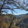 This is the overlook from the top of the second pitch.