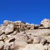 Labor Dome and The Heap from the trail, Joshua Tree NP