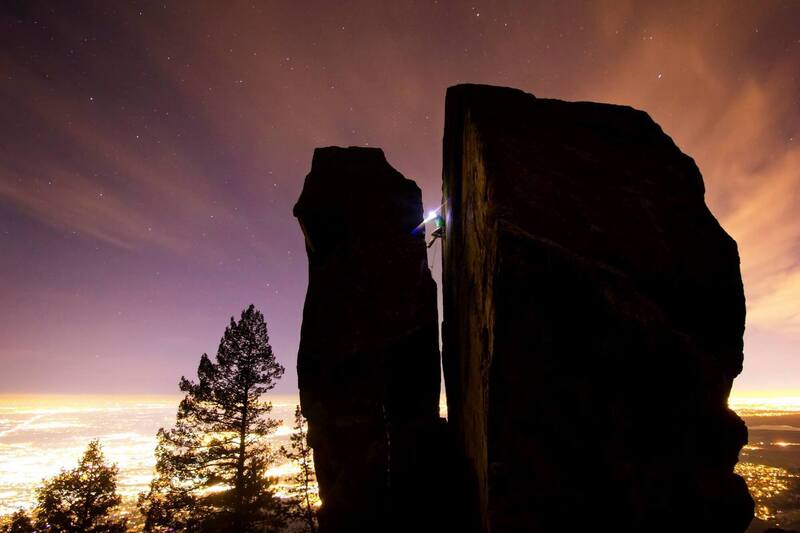 Definitely a fun one to climb in the evening!