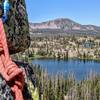 The view of Ruth Lake, from the anchor of Peyote Trip. June 2021