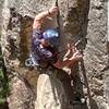 Pulling into the layback flake. one of the funniest routes I have ever climbed.