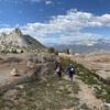 The view you get to enjoy after climbing Matthes Crest.