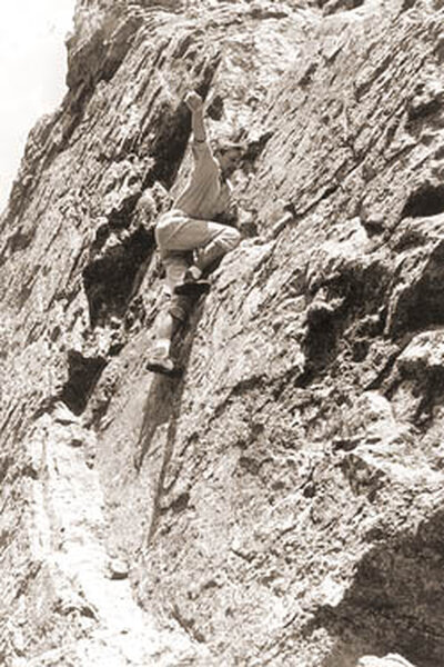 Rock Climbing in The Needle, Estes Park Valley