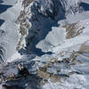 Following the final technical pitch of the route at 16,700'. Photo: Kyle Tarry