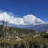 Clouds to the east, Keller Peak