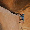 Klein VerHill finishing out the traverse