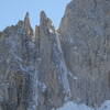 9/23/22 Rock islands are present that I don't see in any other photos. Recent snow covering only rocks?  No ice?