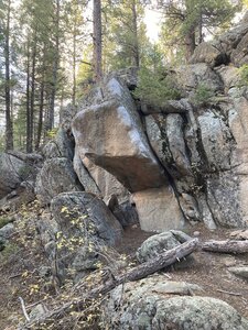 Climbing in Maxwell Falls, Morrison/Evergreen/Littleton