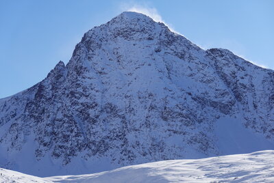 West side of the peak.