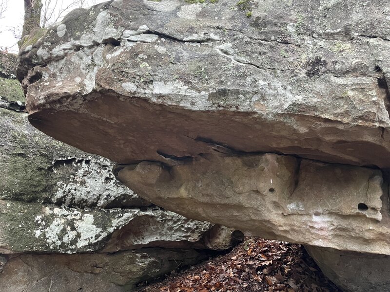 Upper section of the Boulder