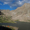 Late afternoon view of Ellingwood from a campsite at Lake 10,831 - August 2022