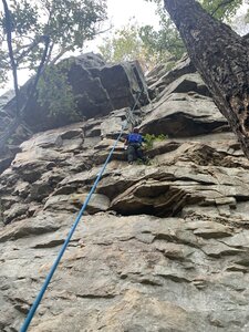 Toproping Posey's Pass
