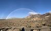 Headstone Rock under a rainbow. "with permission from [Sevren S.]"