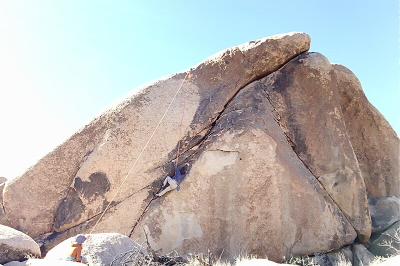 Myself at the rest, just past the strenuous start of the climb