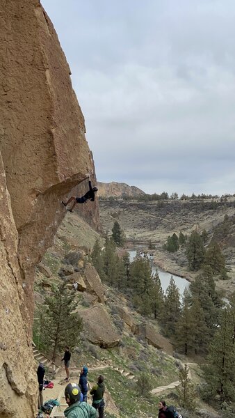 Prepping for the final throw