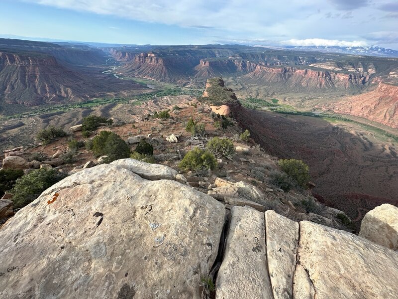 A summit view looking south over Gateway.